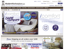 Tablet Screenshot of modernmarketplace.com